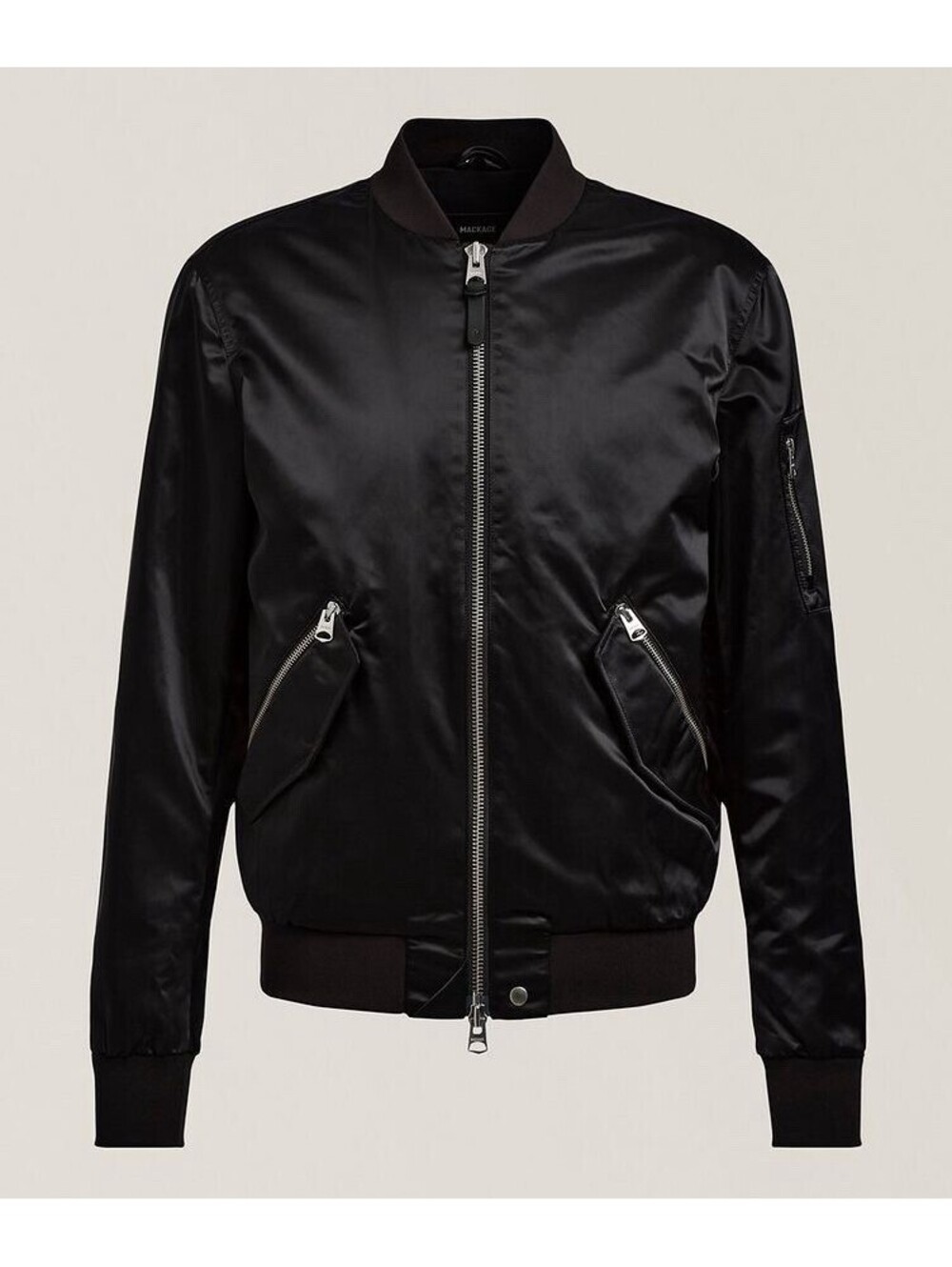 Mackage Ragnar Satin Bomber Men’s 44US Black